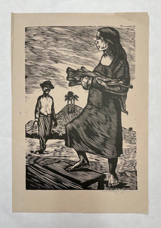 Portafolio Los Casos de Ignacio y Santiago (mujer cargando leña)